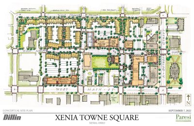 Sentria Development Plan Xenia Market District – a vibrant mixed-use development